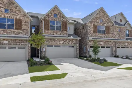 New construction Townhouse house 4631 Hawks Trl (Fe), Oak Point, TX 75068 plan Coral - image