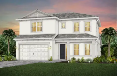 New construction Single-Family house 10932 Stellar Cir, Palm Beach Gardens, FL 33412 plan Whitestone - image