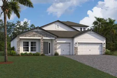 New construction Single-Family house 4814 Foxglove Cir, Lakeland, FL 33811 plan Barcello Bonus - image