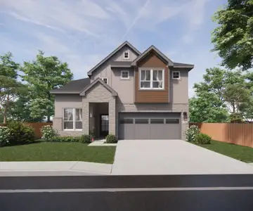 New construction Single-Family house 104 Villoria Cv, Liberty Hill, TX 78642 plan Leilana - image
