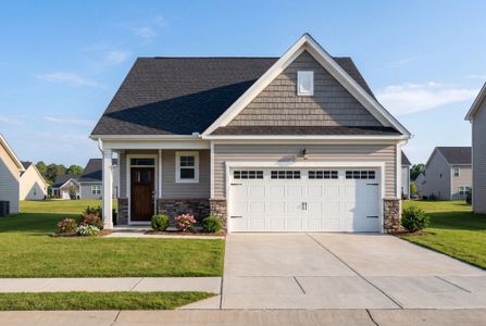 New construction Single-Family house 30 Village Edge Dr, Lillington, NC 27546 plan The Carter A - image