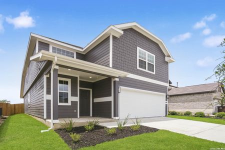 New construction Single-Family house 14942 Fischer Gdn, San Antonio, TX 78253 plan The Wisteria - image