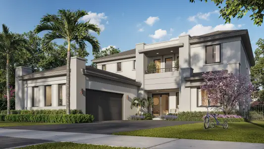 New construction Single-Family house 19629 NE 14th Ave, Miami, FL 33179 plan Silverstone - image