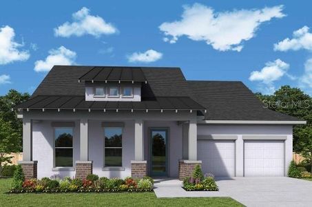 New construction Single-Family house 9660 Macbride Dr, Orlando, FL 32827 plan The Shalimar - image