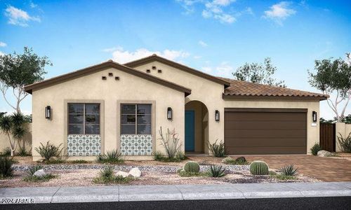 New construction Single-Family house 3968 E Gold Mountain Avenue, San Tan Valley, AZ 85143 Holly Plan 5007- photo 0