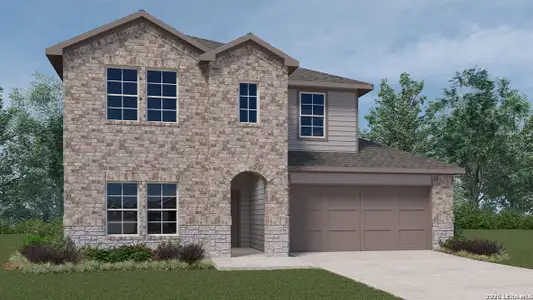 New construction Single-Family house 4712 Gypsum Fls, San Antonio, TX 78253 - image