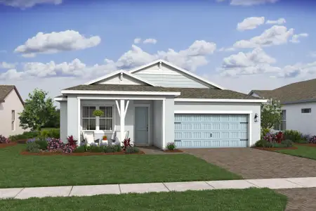 New construction Single-Family house 10250 Dreamweaver Rd, Port St. Lucie, FL 34987 Stanwyck- photo 0