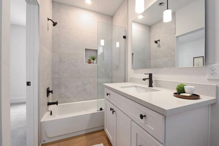 New construction Single-Family house 7606 Victory Reserve St, Houston, TX 77088 - image 10