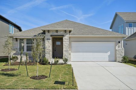 New construction Single-Family house 109 Holmby Dr, Hutto, TX 78634 plan The Henderson (404) - image