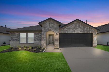 New construction Single-Family house 1303 Guava Way, Iowa Colony, TX 77583 Kingston/X40K- photo 0