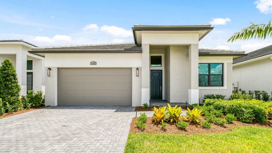 New construction Single-Family house 11327 Sw Pietra Way, Port Saint Lucie, FL 34987 Madison- photo 0