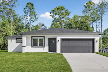 New construction Single-Family house 99 W Goldcoast Pl, Citrus Springs, FL 34434 - image