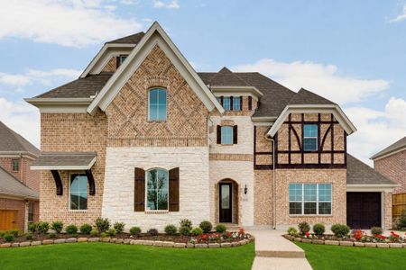 New construction Single-Family house 4405 Sylvan Park Dr, Rockwall, TX 75032 plan Downton Abbey - 3 Car Garage - image