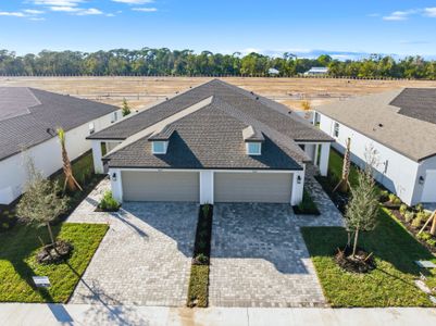 New construction Duplex house 9213 Optimist Wy, Palmetto, FL 34221 plan Pearl - image