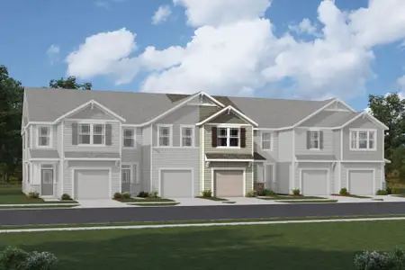 New construction Townhouse house 2255 Hedgecliff Rd, Kannapolis, NC 28083 plan Amira - image