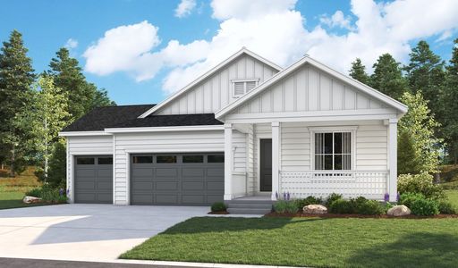 New construction Single-Family house 6371 Hidden River Ave, Loveland, CO 80538 Arlington- photo 0
