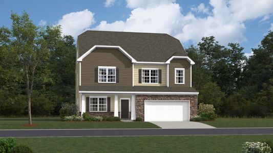 New construction Single-Family house 169 Farmwell Dr, Woodruff, SC 29388 plan Davidson - image