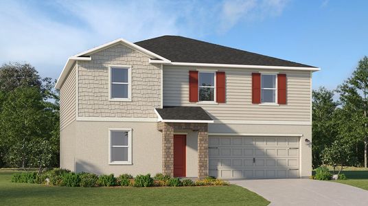New construction Single-Family house 3207 Alpine Wy, Davenport, FL 33837 plan Eclipse - image