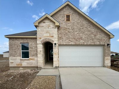 New construction Single-Family house 120 Peeps Ct, Adkins, TX 78101 plan Hadley - image