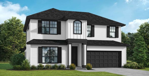New construction Single-Family house 6315 Weston Woods Dr, Jacksonville, FL 32222 plan Brisbane - image
