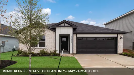 New construction Single-Family house 18200 Blazing Ranch Ln, Manor, TX 78653 plan The Irvine - image