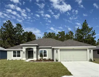 New construction Single-Family house 729 W Hallam Dr, Citrus Springs, FL 34434 plan 2265 - image