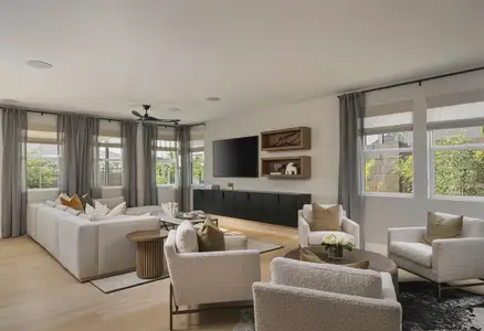 New construction Single-Family house 12867 W Jake Haven Dr, Peoria, AZ 85383 plan 4034 Elevation W - image