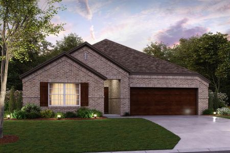 New construction Single-Family house 1413 Porizek Place, Denton, TX 76210 Kingsley - 40' Smart Series- photo 0