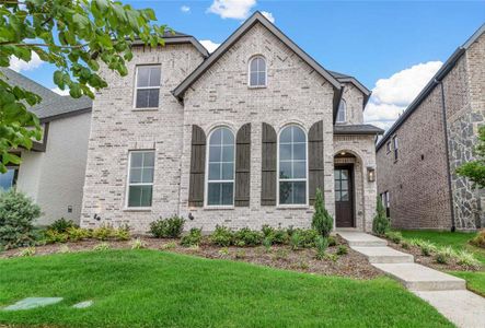 New construction Single-Family house 2016 Cuellar Way, Van Alstyne, TX 75495 Worthington Plan- photo 0