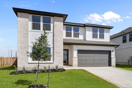 New construction Single-Family house 15617 Doublecreek Dr, San Antonio, TX 78253 plan Howard - image