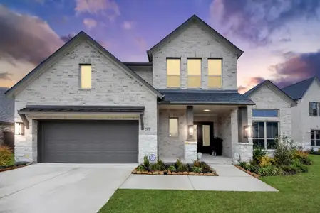 New construction Single-Family house 29021 Red Loop Dr, New Caney, TX 77357 plan The Asher IX - image