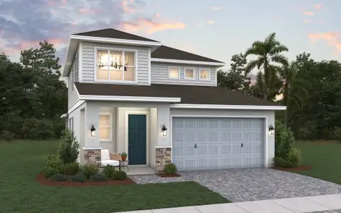 New construction Single-Family house 2067 Keystone Pass Blvd, Minneola, FL 34715 plan Magnolia - 19235 - image