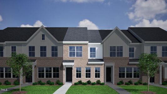 New construction Townhouse house 236 Chesapeake Commons St, Unit 162, Garner, NC 27529 Cannalily- photo 0 0