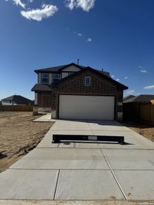 New construction Single-Family house 16403 Cardamom Aly, Elmendorf, TX 78112 plan Matagorda - image