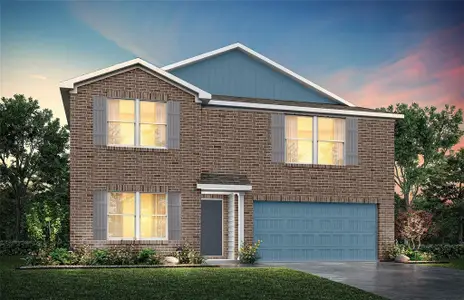 New construction Single-Family house 328 Mercy St, Godley, TX 76044 plan Taft - image