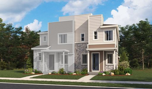 New construction Townhouse house 6582 North Malaya Street, Aurora, CO 80019 - photo 0