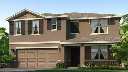 New construction Single-Family house 5725 Silver Moonlight Dr, Palmetto, FL 34221 plan Hayden - image