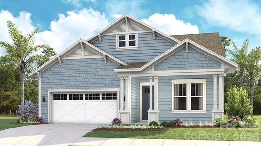 New construction Single-Family house 211 Marina Bay Trl, Locust, NC 28097 plan Madison - image