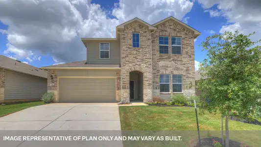 New construction Single-Family house 314 Boatman Cv, Seguin, TX 78155 plan The Naples - image