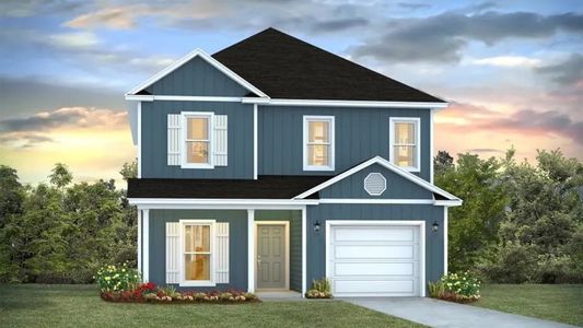 New construction Single-Family house 566 Norris Dr, Port Saint Joe, FL 32456 plan The Alabaster - image