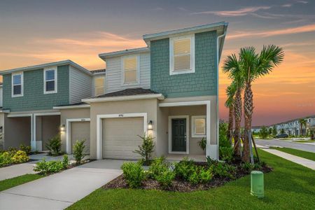 New construction Townhouse house 8701 Winter Breeze, Sarasota, FL 34241 plan Marigold  - image