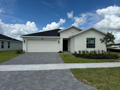 New construction Single-Family house 6339 Nw Windwood Way, Port Saint Lucie, FL 34987 HARTFORD- photo 0