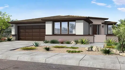 New construction Single-Family house 1415 W Creosote Dr, Queen Creek, AZ 85140 plan Coronado - image