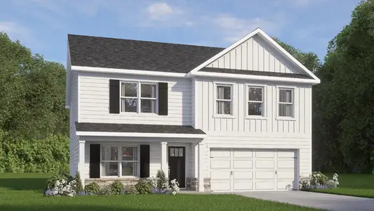 New construction Single-Family house 29 Westerly Wy, Lillington, NC 27546 plan Hanover - image