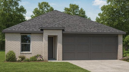 New construction Single-Family house 23729 Golden Pheasant Ln, Splendora, TX 77372 plan Carson - image
