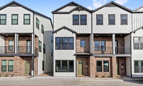 New construction Townhouse house 1033 Concan Dr, Plano, TX 75075 plan Davis - image