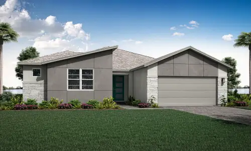 New construction Single-Family house 10840 Sw Orana Dr, Port St. Lucie, FL 34987 plan Biscayne Bay - image