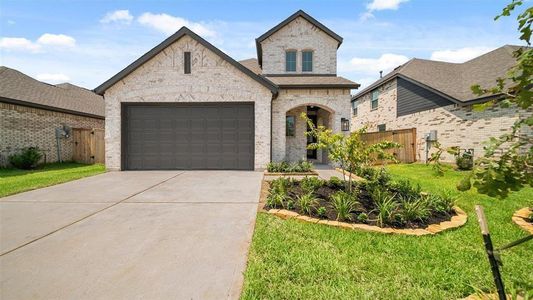 New construction Single-Family house 242 Trapper Creek Drive, Conroe, TX 77304 Everleigh Plan- photo 0