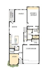 Floorplan – The success of a floorplan is the way you can move through it…You’ll be amazed at how well this home lives…We call it traffic patterns.