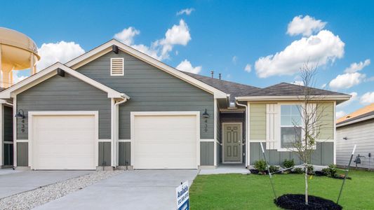 New construction Duplex house 366 Arnold Loop, Uhland, TX 78640 - photo 0